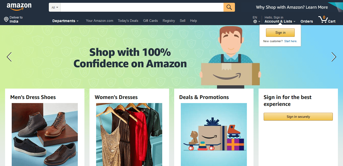 15 Best Online  Shopping  Websites In the USA  for 