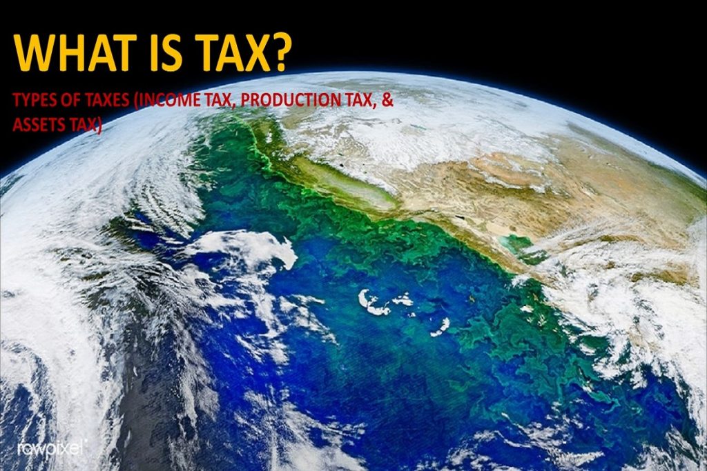What is Tax Types of Taxes (Income Tax, Production Tax, & Assets Tax)