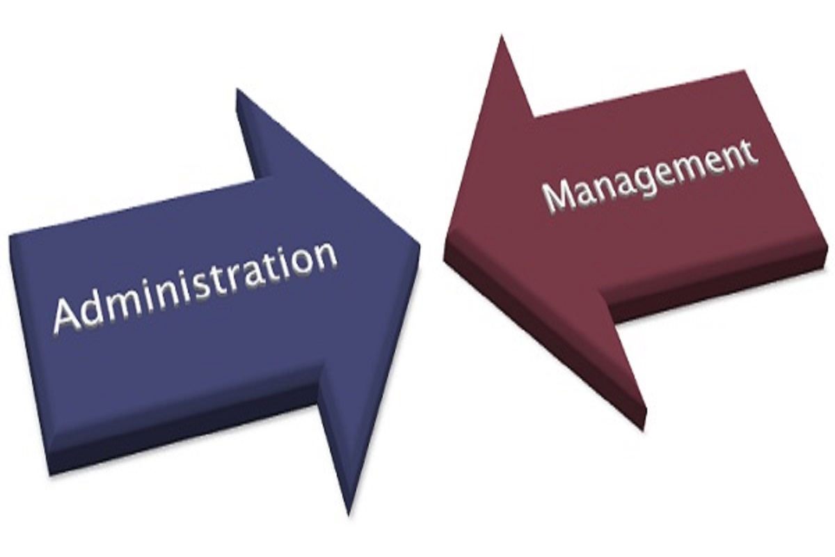 administration vs management