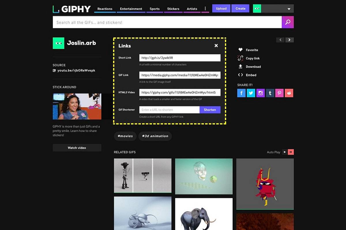 Your Social Networks GIF Video