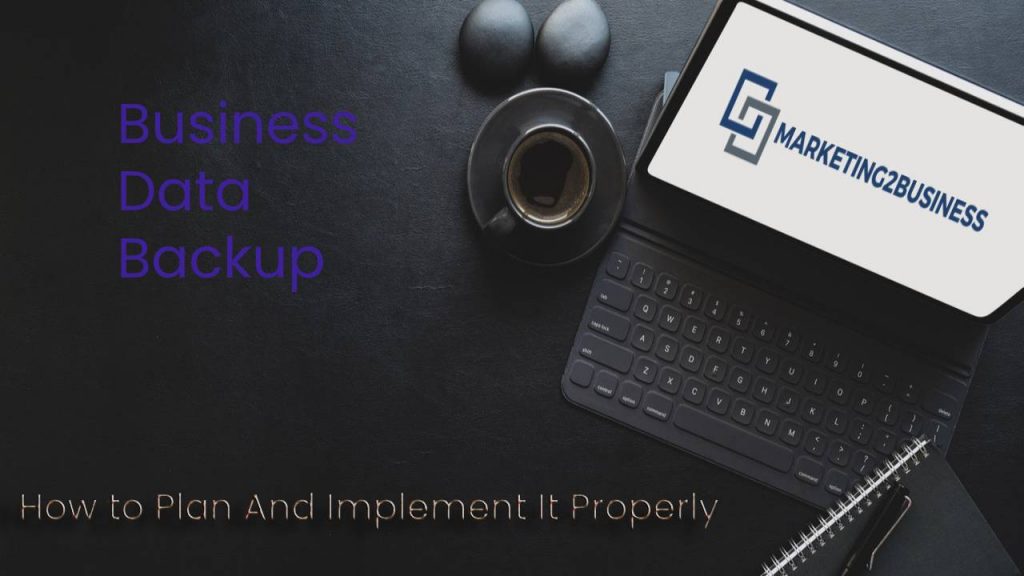 Business data backup