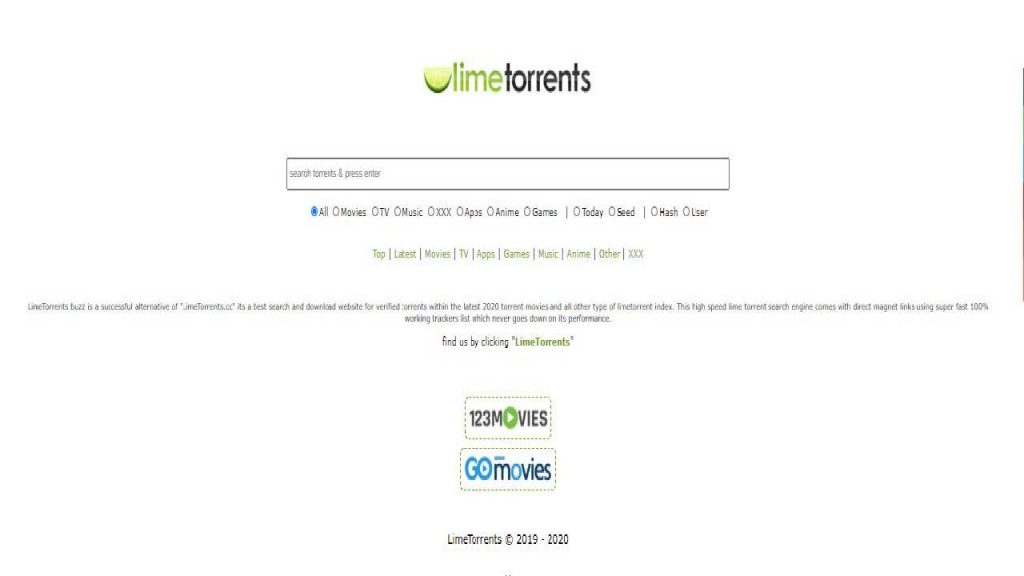 Limetorrents a site like Torrent king - 2023