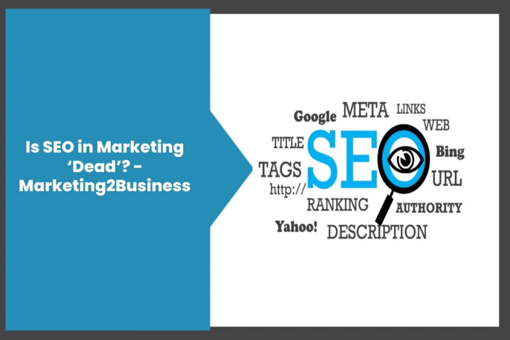 Is SEO in Marketing Dead