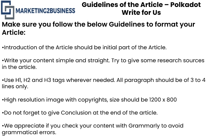 Guidelines for the article Marketing2Business 