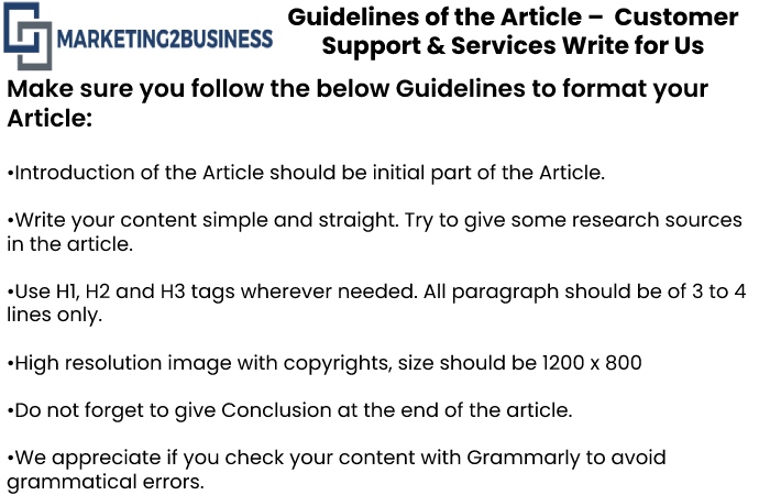 Guidelines for the article Marketing2Business 