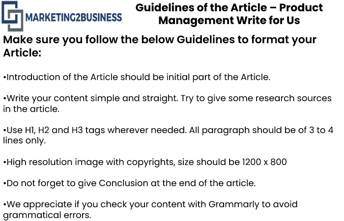 Guidelines for the article Marketing2Business