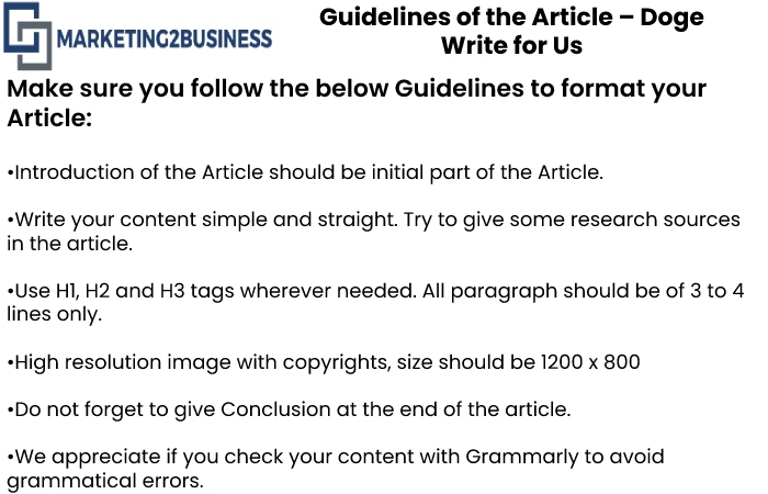Guidelines for the article Marketing2Business