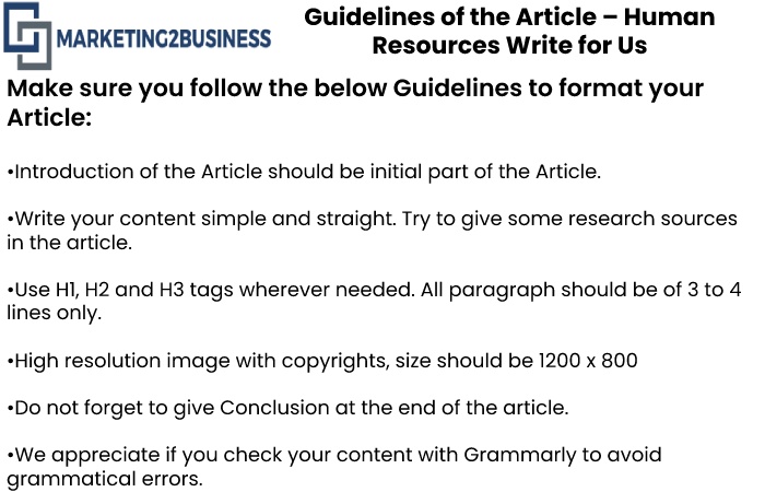 Guidelines for the article Marketing2Business 