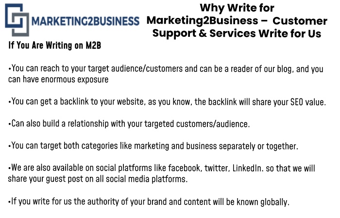 Why write for us Marketing2Business 
