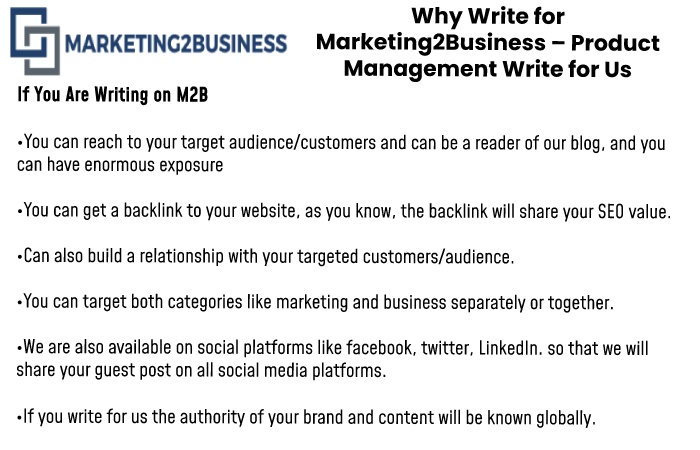 Why write for us Marketing2Business