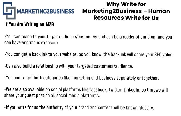 Why write for us Marketing2Business 