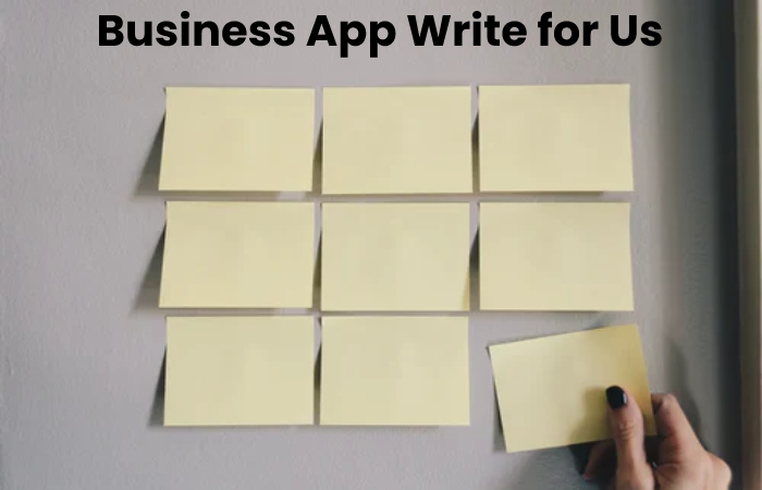 business app write for us