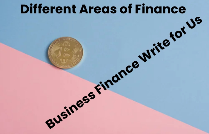 different areas of finance