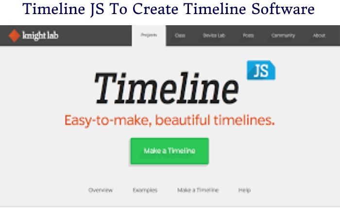 Free Timeline Software 