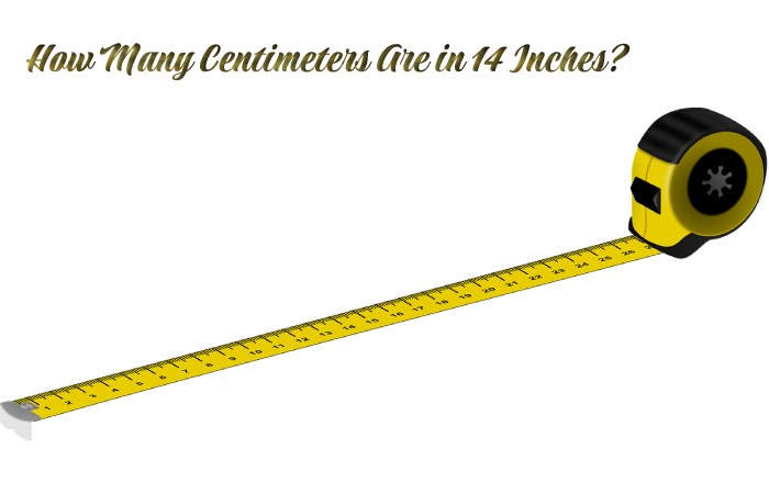 How Many Centimeters Are in 14 Inches?