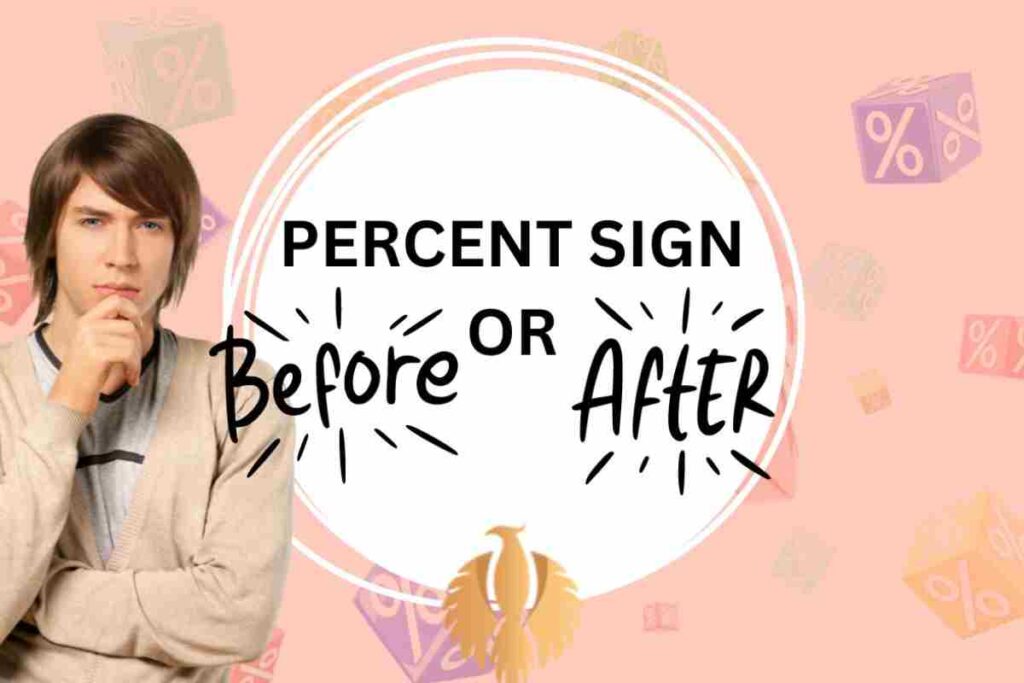 Percent sign% the importance of percentage
