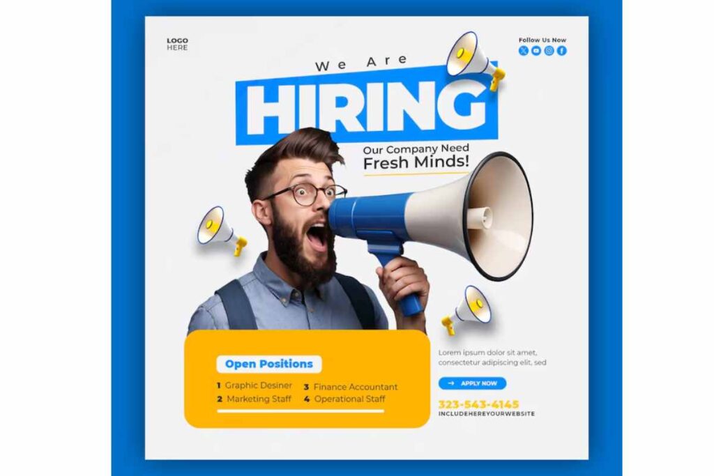 Advertising Job Opening