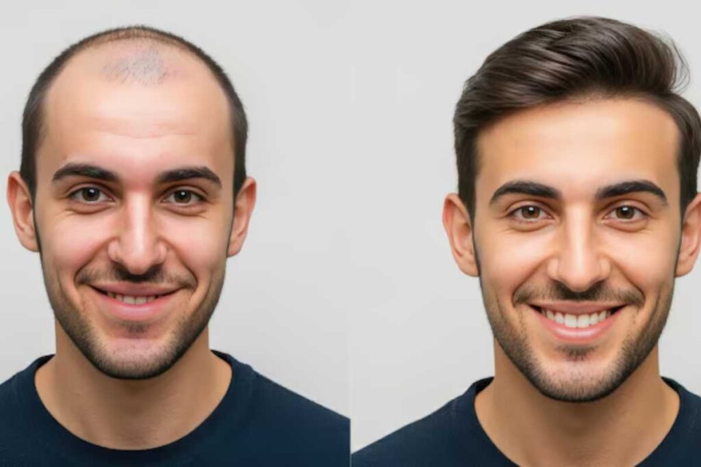 Hair Transplant Before And After