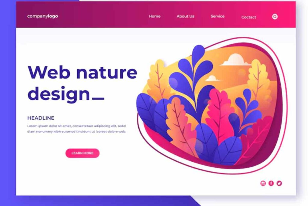 webs page