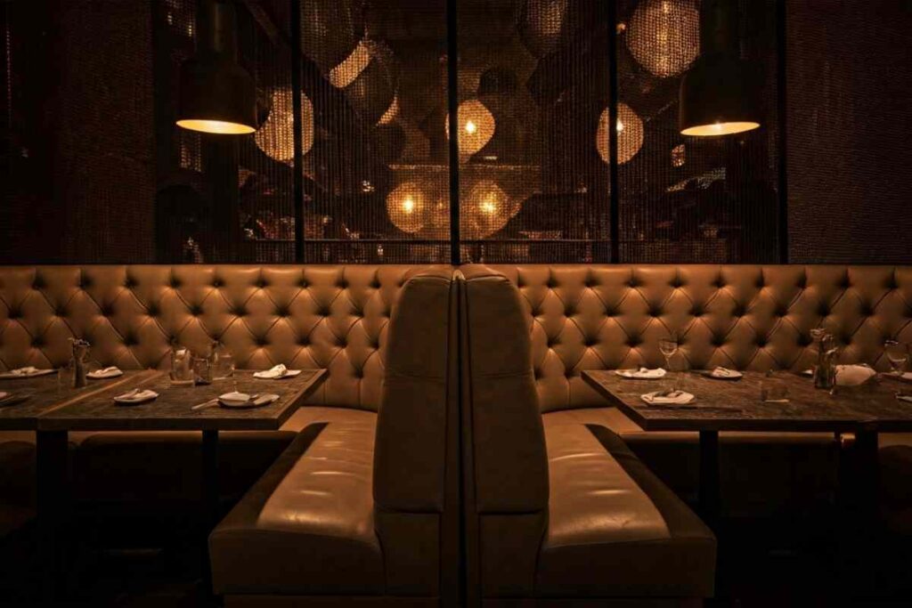 Installing Diamond-Tufted Restaurant Booths_ See the Benefits!