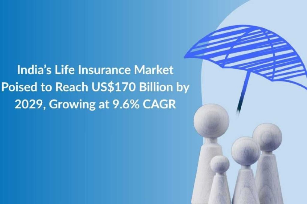 India’s Life Insurance Market Poised to Reach US$170 Billion by 2029, Growing at 9.6% CAGR 