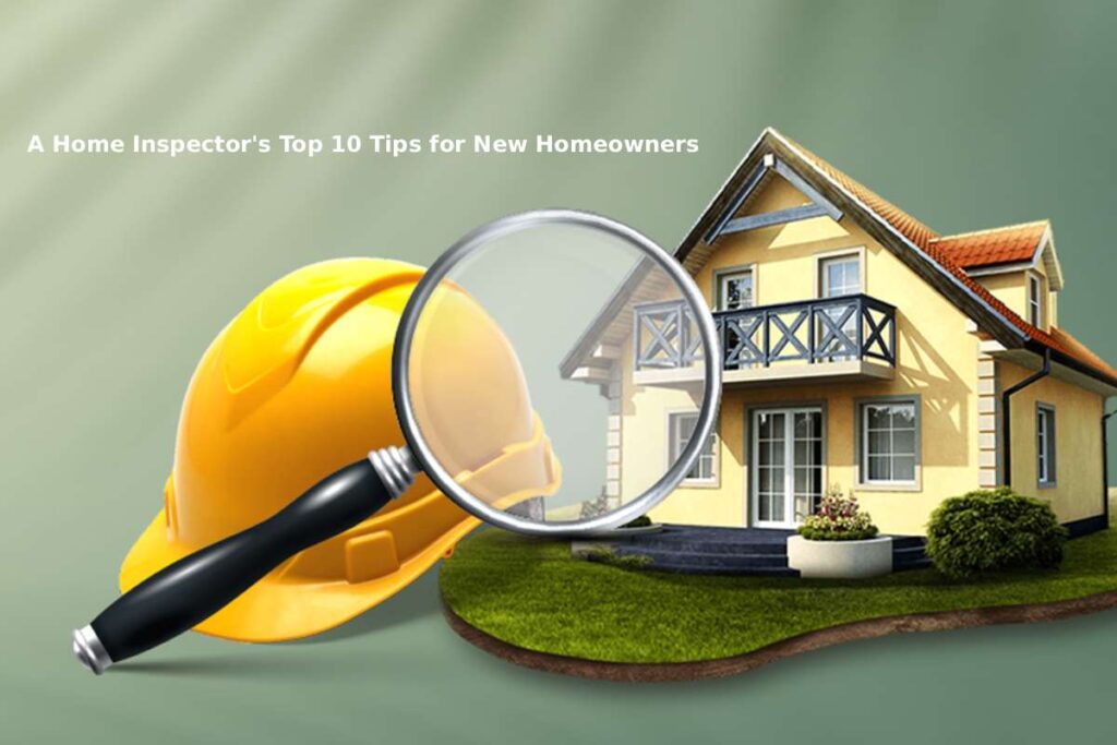 A Home Inspector’s Top 10 Tips for New Homeowners A Home Inspector's Top 10 Tips for New Homeowners