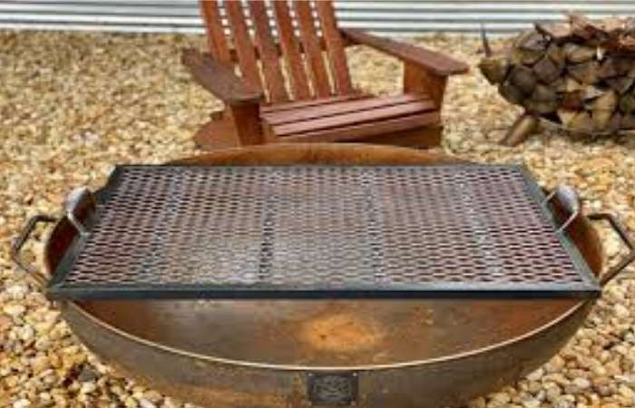 Heavy-Duty Fire Pit Grill Grate