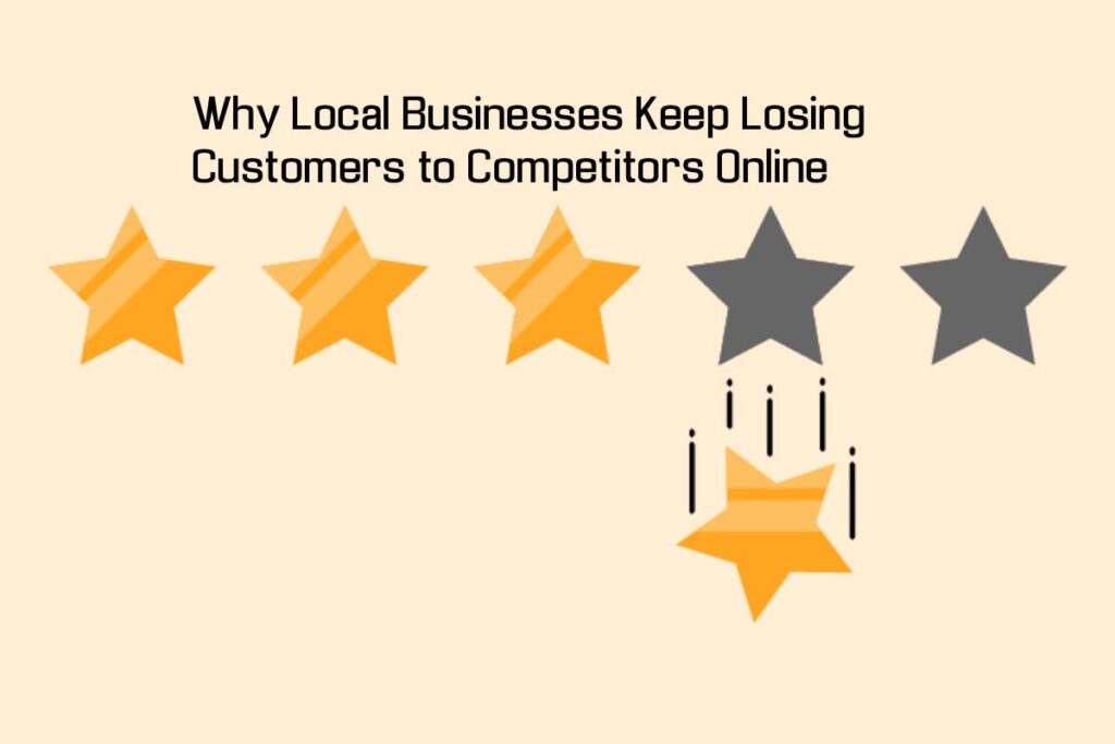 Why Local Businesses Keep Losing Customers to Competitors Online Why Local Businesses Keep Losing Customers to Competitors Online