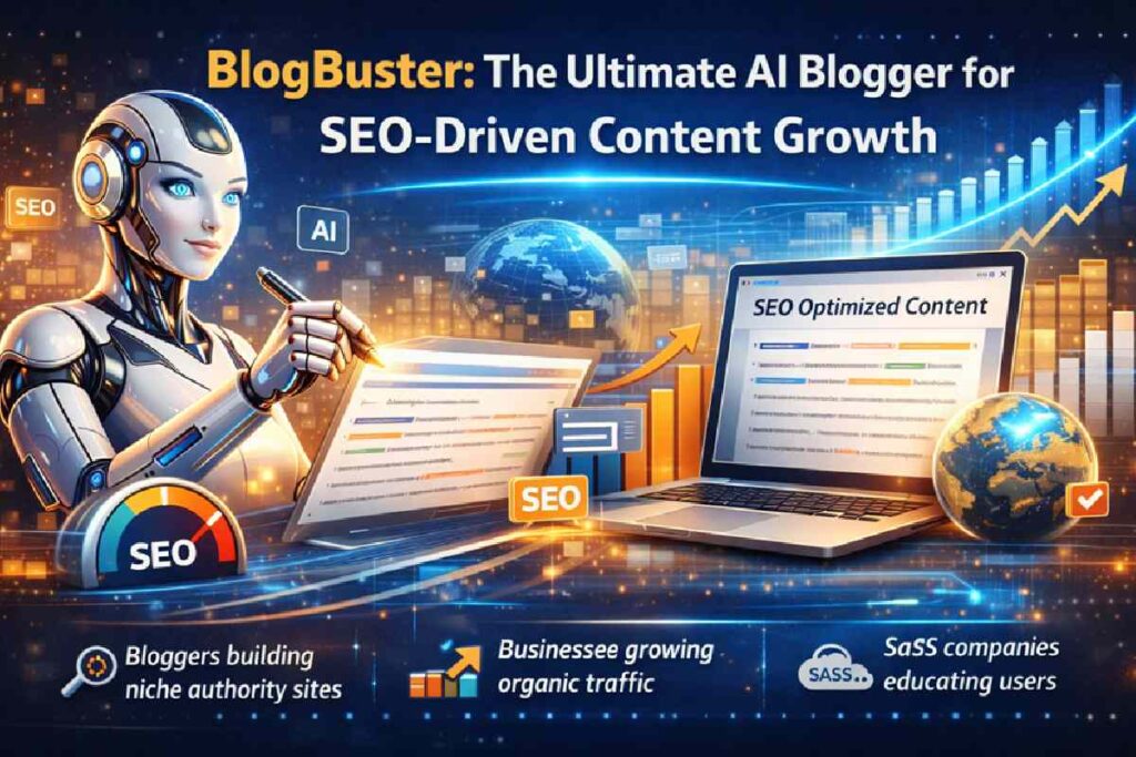 BlogBuster: The Ultimate AI Blogger for SEO-Driven Content Growth