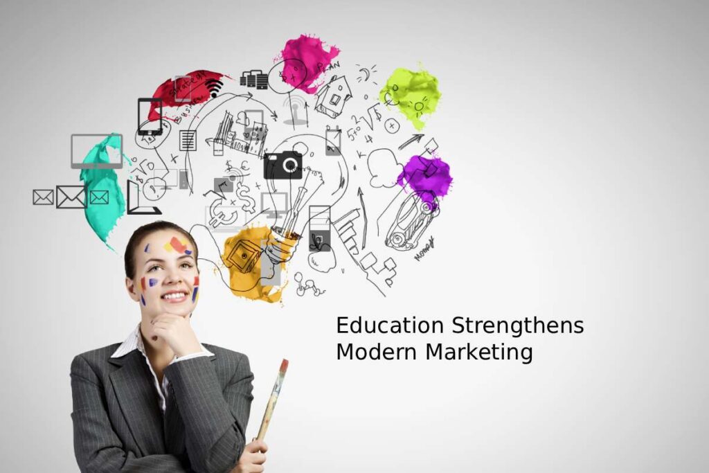 education strengthens modern marketing