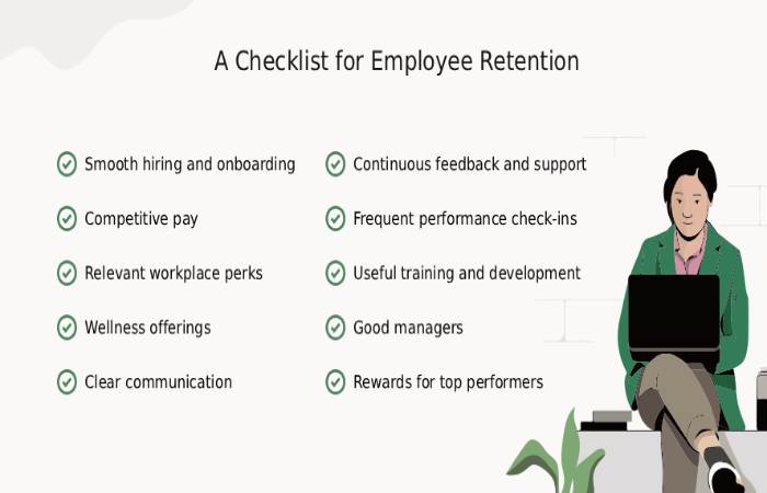 Retention Strategy Checklist for Employees