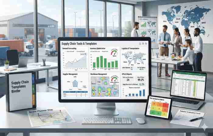 What are supply chain tools and templates_